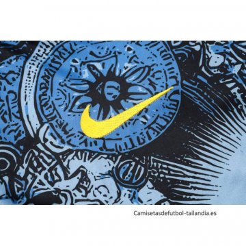 Chandal de Sudadera del Brasil Jesus Nino 2024-2025 Azul