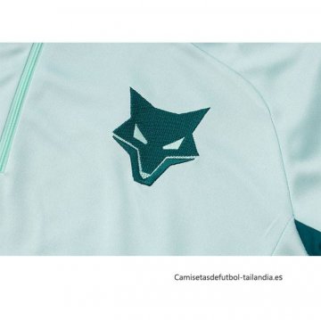 Chandal de Sudadera del Cruzeiro Nino 2024-2025 Verde