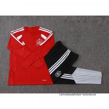 Chandal de Sudadera del Espana 2026-2027 Rojo