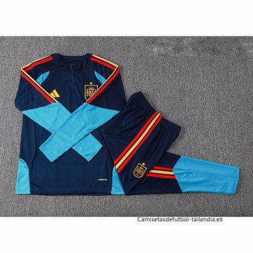 Chandal de Sudadera del Espana Nino 2026-2027 Negro