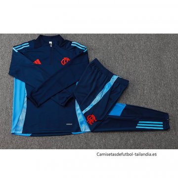 Chandal de Sudadera del Flamengo 2024-2025 Azul