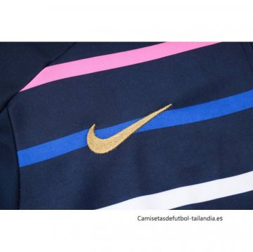 Chandal de Sudadera del Francia 2024-2025 Azul Oscuro