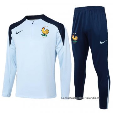 Chandal de Sudadera del Francia 2024-2025 Azul Chandal de Sudadera del Francia 2024-2025 Azul