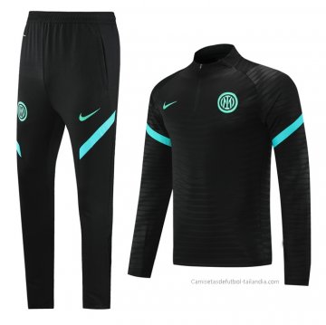 Chandal de Sudadera del Inter Milan 2021-2022 Negro