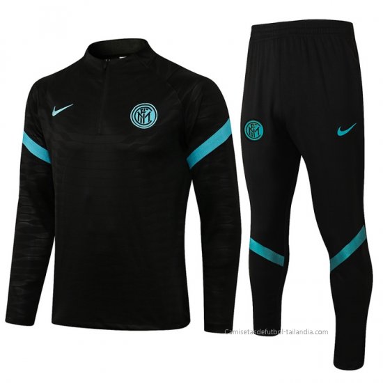 Chandal de Sudadera del Inter Milan 2021-2022 Negro - Haga un click en la imagen para cerrar