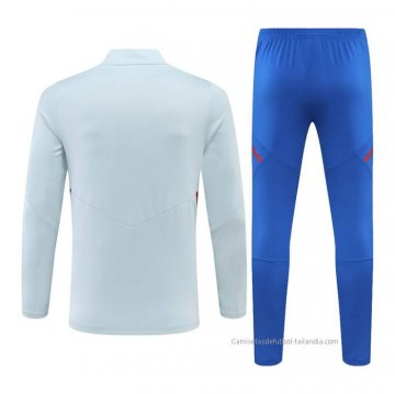 Chandal de Sudadera del Lyon 2022-2023 Gris