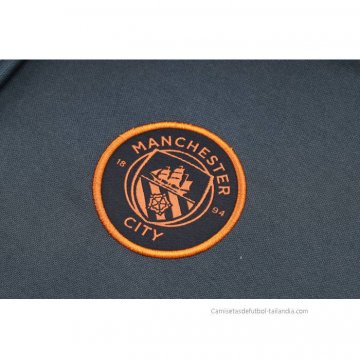 Chandal de Sudadera del Manchester City 2023-2024 Gris