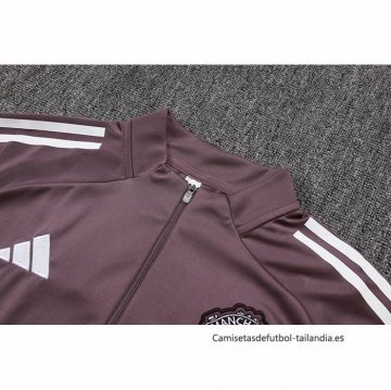 Chandal de Sudadera del Manchester United Nino 2025-2026 Purpura