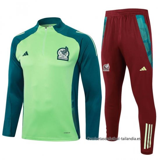 Chandal de Sudadera del Mexico 2024-2025 Verde - Haga un click en la imagen para cerrar
