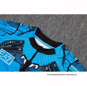 Chandal de Sudadera del Napoli 2025-2026 Azul