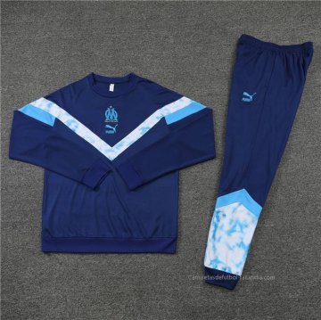 Chandal de Sudadera del Olympique Marsella 2022 Azul
