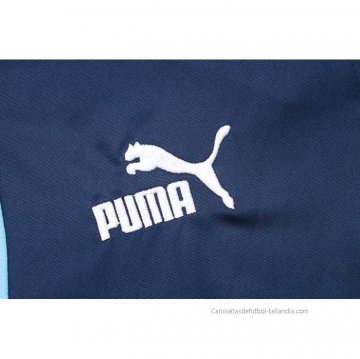 Chandal de Sudadera del Olympique Marsella 2023-2024 Azul Oscuro