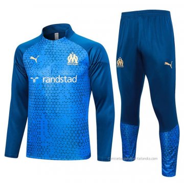 Chandal de Sudadera del Olympique Marsella 2023-2024 Azul Oscuro Chandal de Sudadera del Olympique Marsella 2023-2024 Azul Oscuro