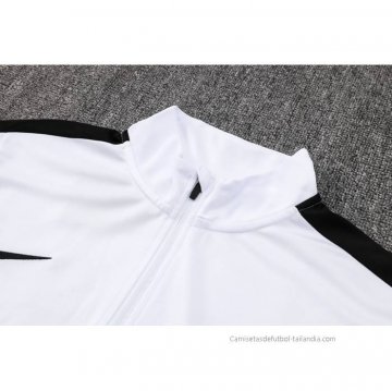 Chandal de Sudadera del Paris Saint-Germain 2023-2024 Blanco