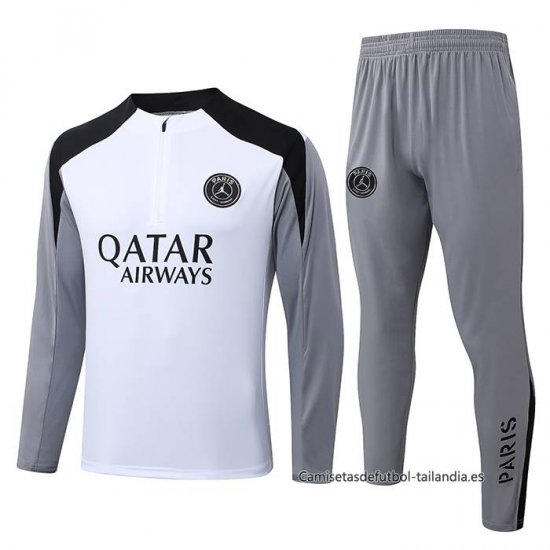 Chandal de Sudadera del Paris Saint-Germain 2026-2027 Blanco - Haga un click en la imagen para cerrar