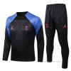 Chandal de Sudadera del Paris Saint-Germain 2022-2023 Negro Chandal de Sudadera del Paris Saint-Germain 2022-2023 Negro