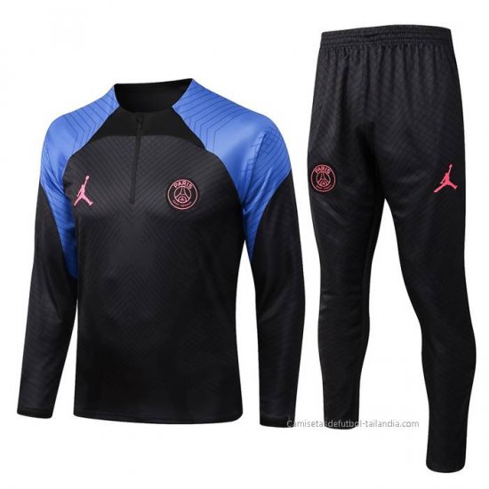 Chandal de Sudadera del Paris Saint-Germain 2022-2023 Negro - Haga un click en la imagen para cerrar