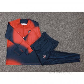 Chandal de Sudadera del Paris Saint-Germain 2023-2024 Rojo