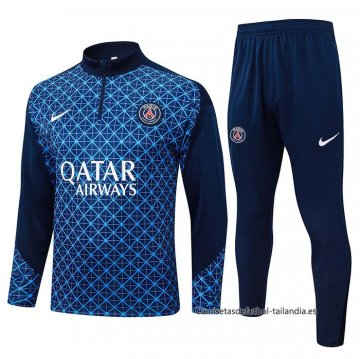 Chandal de Sudadera del Paris Saint-Germain 2025-2026 Azul Chandal de Sudadera del Paris Saint-Germain 2025-2026 Azul