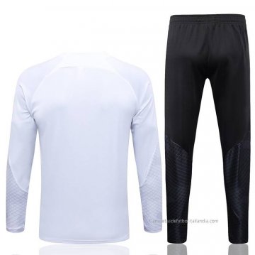 Chandal de Sudadera del Paris Saint-Germain Jordan 2023-2024 Blanco