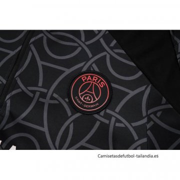 Chandal de Sudadera del Paris Saint-Germain Jordan Nino 2024-2025 Negro