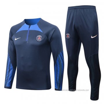 Chandal de Sudadera del Paris Saint-Germain Nino 2022-2023 Azul Chandal de Sudadera del Paris Saint-Germain Nino 2022-2023 Azul