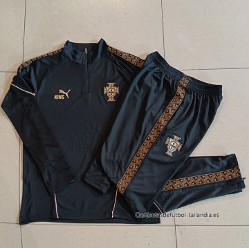Chandal de Sudadera del Portugal 2026-2027 Negro