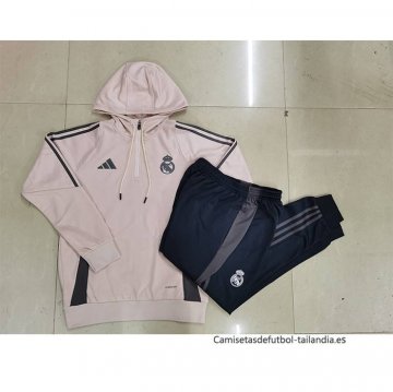 Chandal de Sudadera del Real Madrid Nino 2024-2025 Rosa