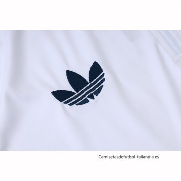 Chandal de Sudadera del Real Madrid Nino 2026-2027 Blanco
