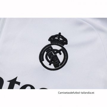 Chandal de Sudadera del Real Madrid Nino 2025-2026 Blanco