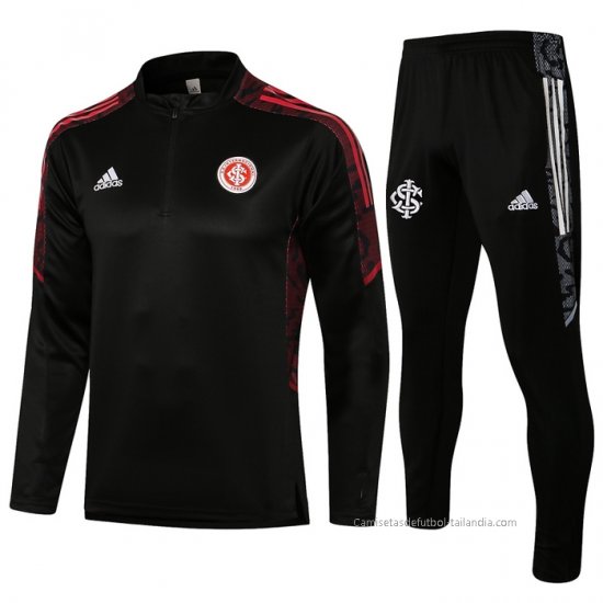 Chandal de Sudadera del SC Internacional 2021-2022 Negro - Haga un click en la imagen para cerrar