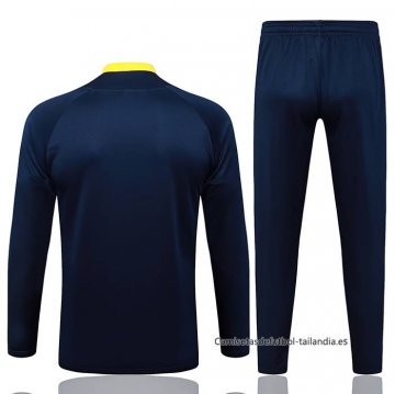 Chandal de Sudadera del Santos Nino 2025-2026 Azul