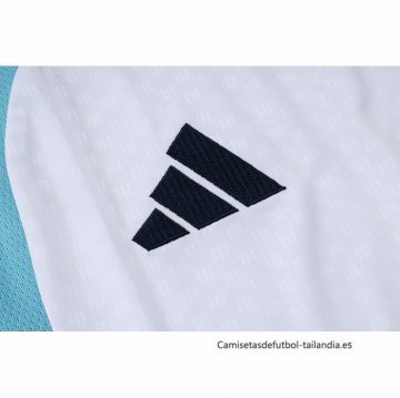 Chandal del Argentina Manga Corta 2025-2026 Blanco - Pantalon Corto