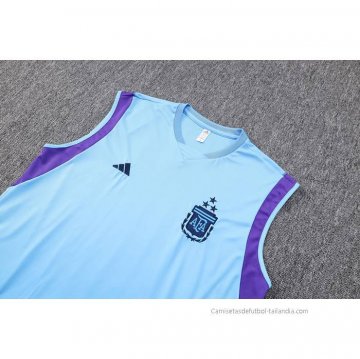 Chandal del Argentina Sin Mangas 2023-2024 Azul
