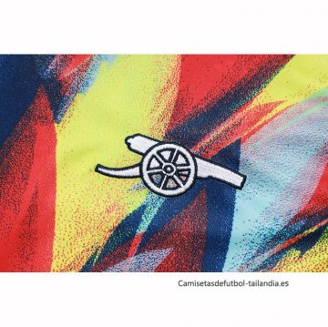 Chandal del Arsenal Sin Mangas 2025-2026 Azul Rojo Amarillo
