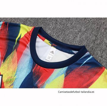 Chandal del Arsenal Sin Mangas 2025-2026 Azul Rojo Amarillo