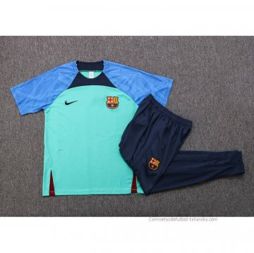 Chandal del Barcelona Manga Corta 2022-2023 Verde
