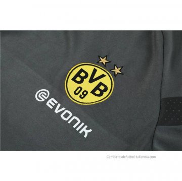 Chandal del Borussia Dortmund Manga Corta 2022-2023 Gris - Pantalon Corto