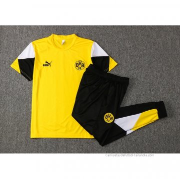 Chandal del Borussia Dortmund Manga Corta 2021-2022 Amarillo