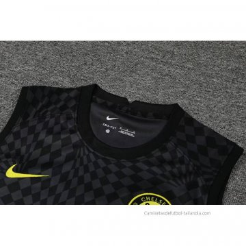 Chandal del Chelsea Sin Mangas 2022-2023 Negro
