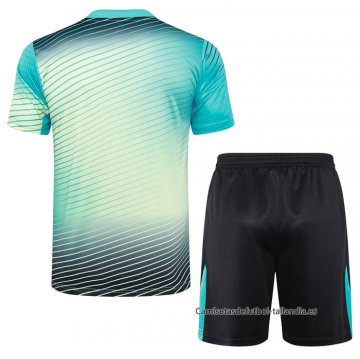 Chandal del Corea del Sur Manga Corta 2024-2025 Verde - Pantalon Corto