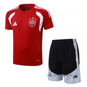 Chandal del Espana Manga Corta 2026-2027 Rojo - Pantalon Corto Chandal del Espana Manga Corta 2026-2027 Rojo - Pantalon Corto