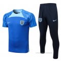 Chandal del Inglaterra Manga Corta 2022-2023 Azul