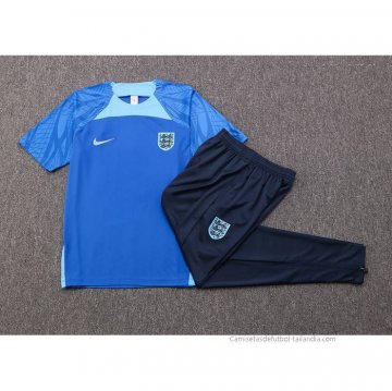 Chandal del Inglaterra Manga Corta 2022-2023 Azul