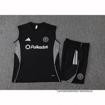 Chandal del Inter Miami Sin Mangas 2025-2026 Negro