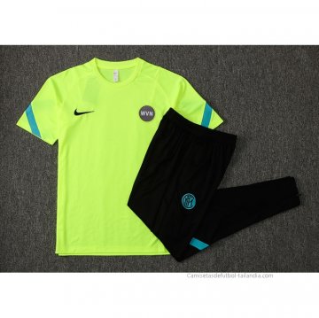 Chandal del Inter Milan Manga Corta 2021-2022 Verde