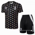 Chandal del Juventus Manga Corta 2024-2025 Negro - Pantalon Corto