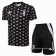 Chandal del Juventus Manga Corta 2024-2025 Negro - Pantalon Corto