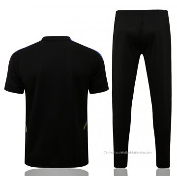 Chandal del Manchester United Manga Corta 2021-2022 Negro