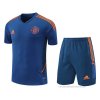 Chandal del Manchester United Manga Corta 2022-2023 Azul - Pantalon Corto Chandal del Manchester United Manga Corta 2022-2023 Azul - Pantalon Corto